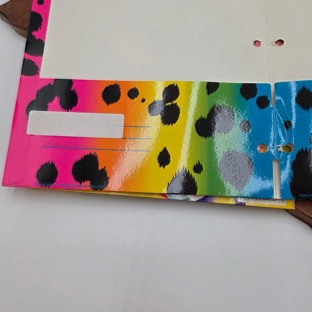 Vintage Lisa Frank Stuart Hall 2-Pocket Folders Dalmatian Koala Set of 2